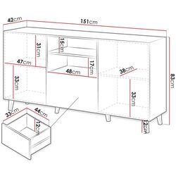 Tumba Mirjan24 Sinenko/Pafos 150 (White/Black) Thumb