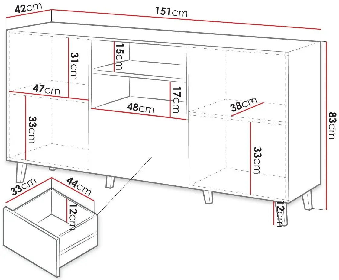 Tumba Mirjan24 Sinenko/Pafos 150 (White/Black)