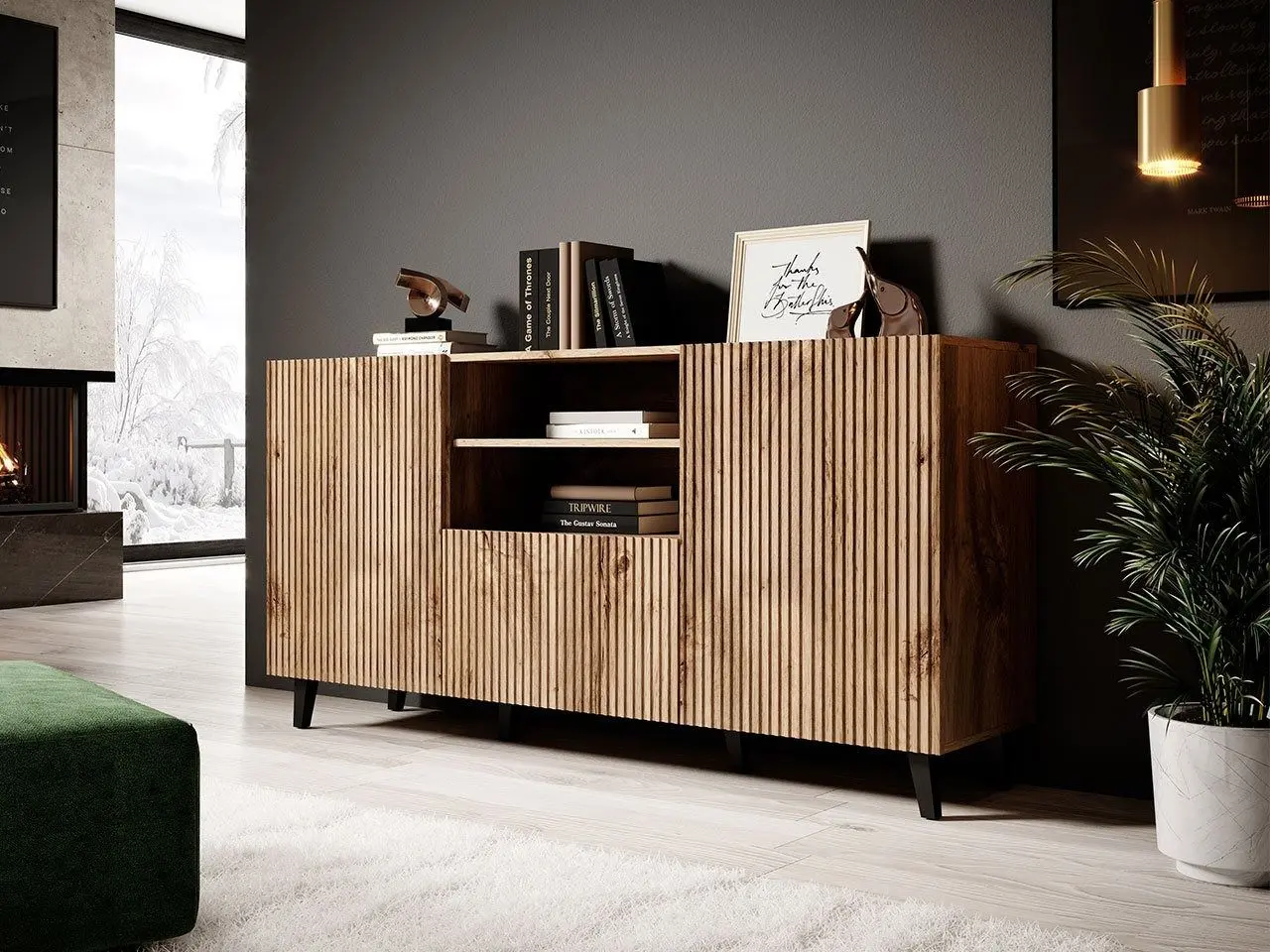 Tumba Mirjan24 Tilderi/Vamos 150 (Wotan Oak)