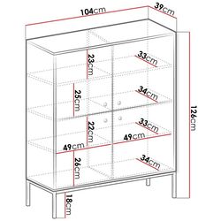 Tumba Mirjan24 Tonkor TK104/Mono MK104 (White/Gold) Thumb