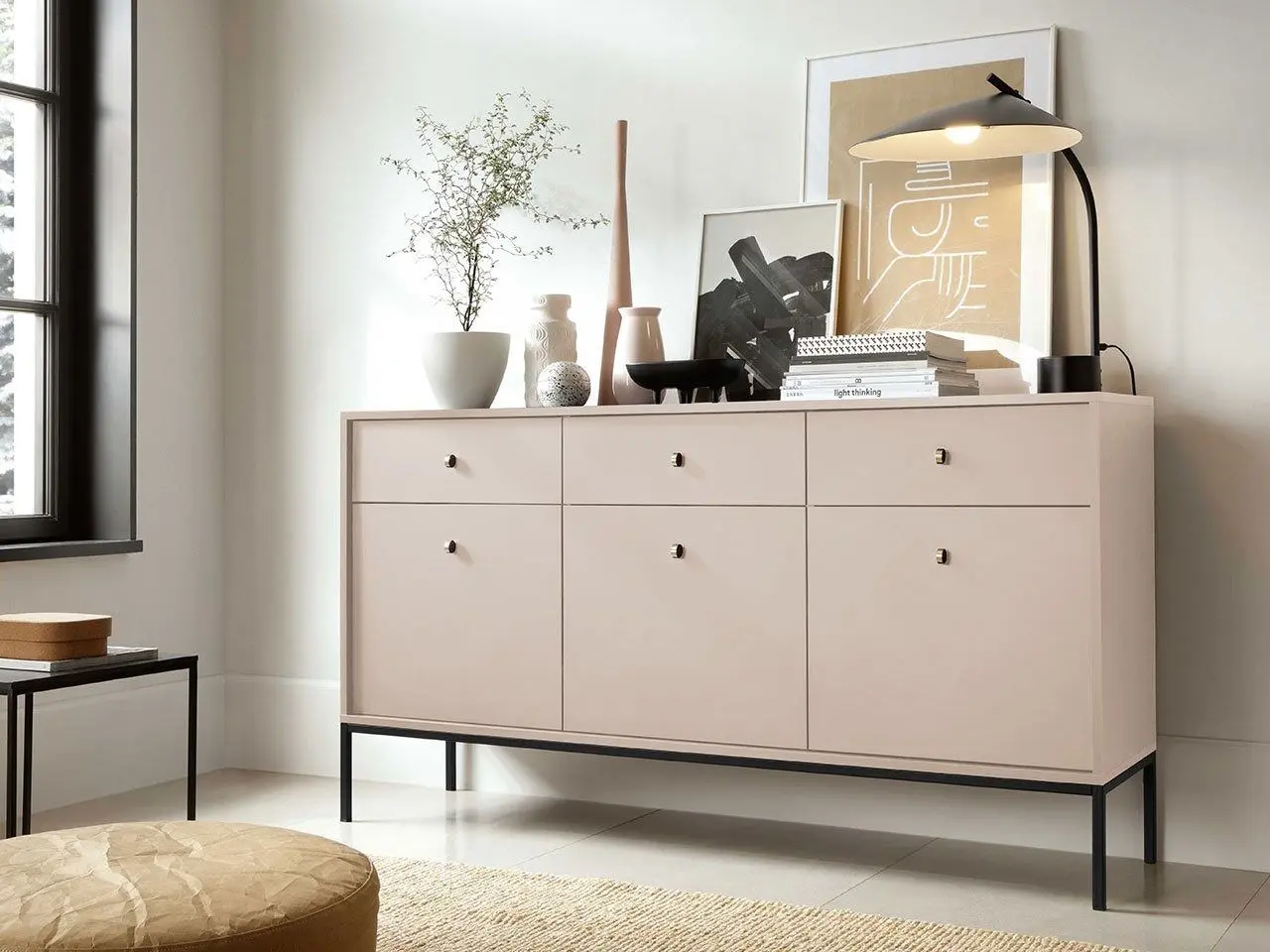 Тумба Mirjan24 Tonkor TKSZ154/Mono MKSZ154 (Beige) - 4