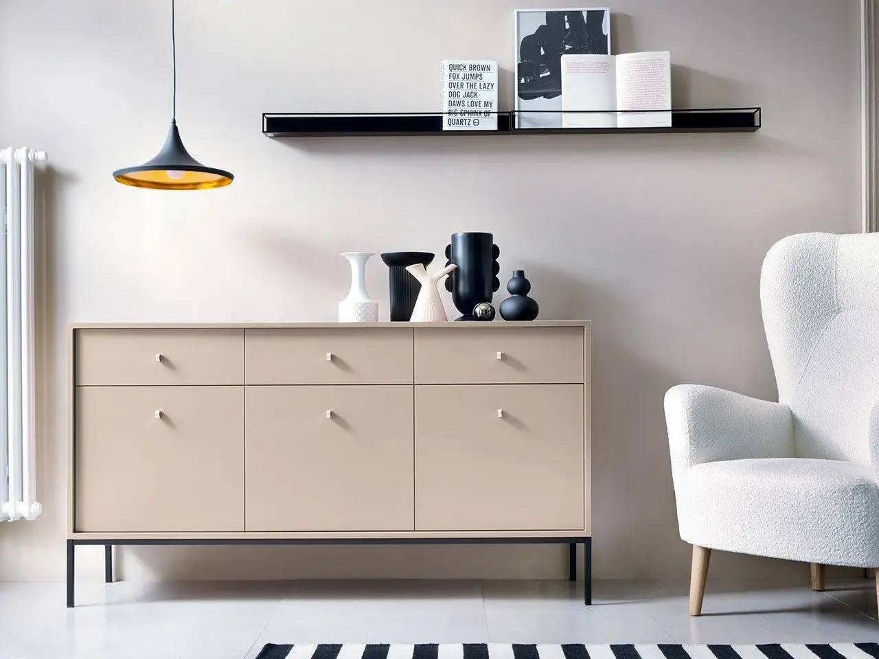 Тумба Mirjan24 Tonkor TKSZ154/Mono MKSZ154 (Beige) - 3