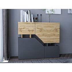 Tumba Mirjan24 Bekas/Ceelias (Anthracite/Wotan Oak) Thumb