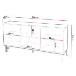 Тумба Mirjan24 Brimono/Arcos 160 (White/White Gloss) Thumb