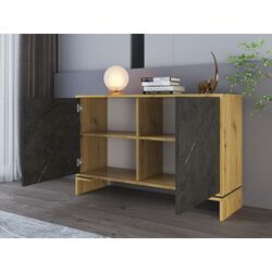 Tumba Mirjan24 Donazzi/Poreti (Artisan Oak/Gray Stone) Thumb