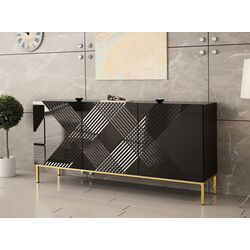 Tumba Mirjan24 Madrielle 160/Exito 160 (Black/Black Gloss) Thumb