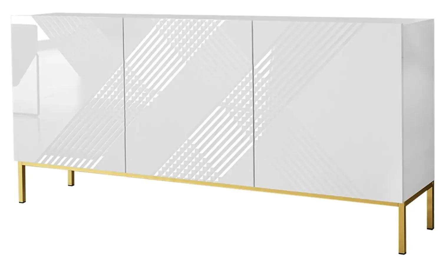 Tumba Mirjan24 Madrielle 160/Exito 160 (White/White Gloss)