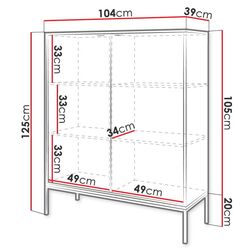 Tumba Mirjan24 Mijano MK104/Nova K104 (Black) Thumb