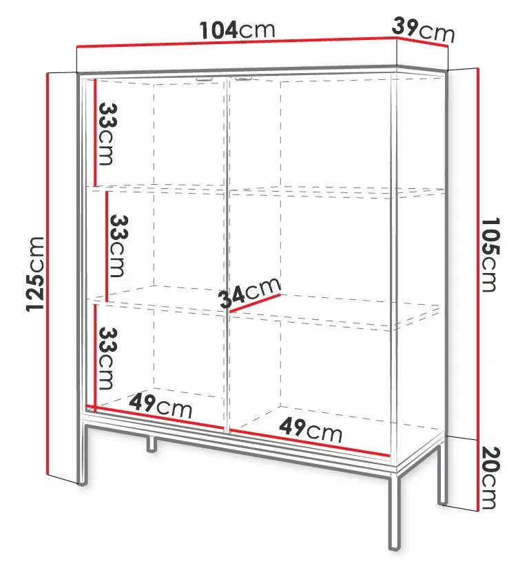 Tumba Mirjan24 Mijano MK104/Nova K104 (Black) - 4