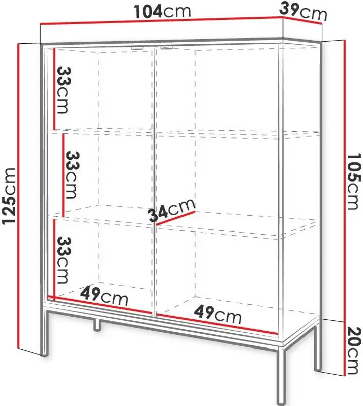 Tumba Mirjan24 Mijano MK104/Nova K104 (White)