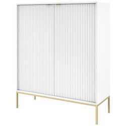 Тумба Mirjan24 Mijano MK104/Nova K104 (White/Gold) Thumb