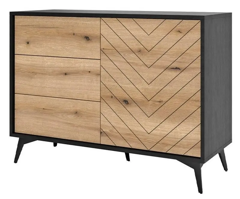 Tumba Mirjan24 Namiro NKSZ104/Diamond KSZ104 (Black/Evoke Oak)