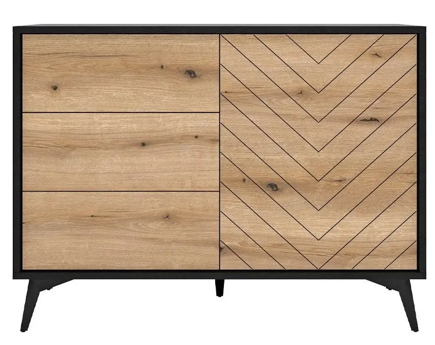 Tumba Mirjan24 Namiro NKSZ104/Diamond KSZ104 (Black/Evoke Oak)