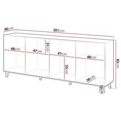 Тумба Mirjan24 Sinenko/Pafos 200 (White) Thumb