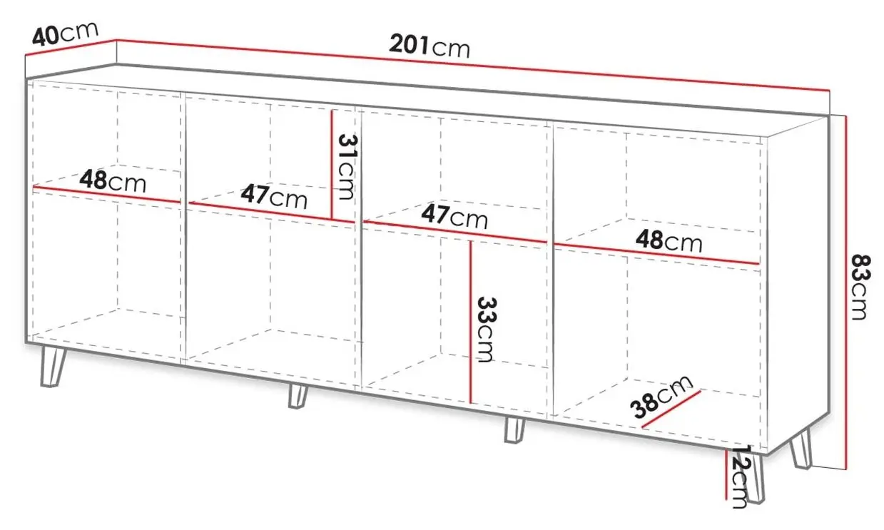 Тумба Mirjan24 Sinenko/Pafos 200 (White) - 4