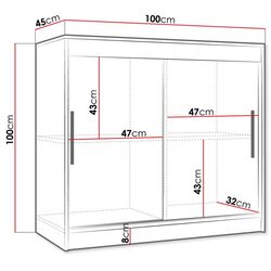 Тумба Mirjan24 Towiro Slim/Riflo Slim 100 (White) Thumb