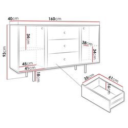 Tumba Mirjan24 Wiastan/Cristal 02 160 (White/White Gloss) Thumb