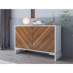 Tumba Mirjan24 Zantico/Tanir (White/Walnut) Thumb