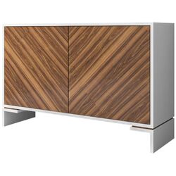 Tumba Mirjan24 Zantico/Tanir (White/Walnut)