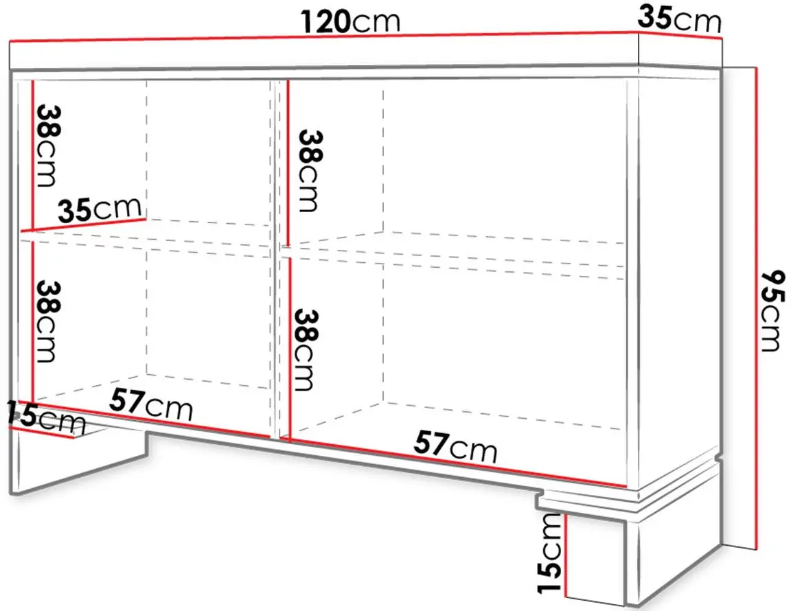 Tumba Mirjan24 Zantico/Tanir (White/Walnut) - 4