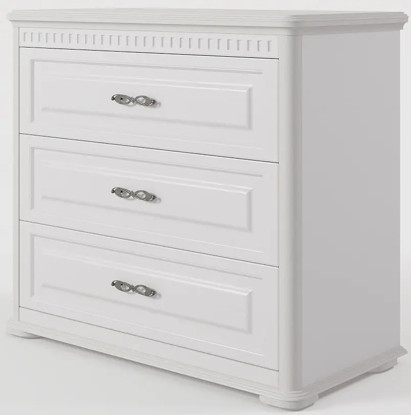 Comoda МЛ-Мебель Marsel 2 №06 105cm (White/Polar Oak) - 2