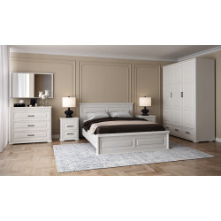 Comoda МЛ-Мебель Marsel 2 №06 105cm (White/Polar Oak) Thumb