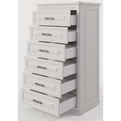Comoda МЛ-Мебель Marsel 2 №07 80cm (White/Polar Oak) Thumb