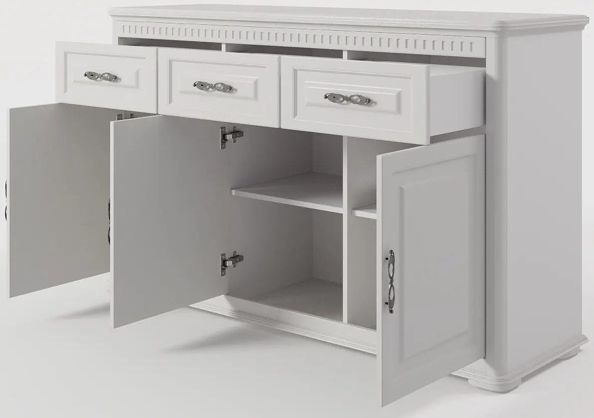 Tumba МЛ-Мебель Marsel 2 №15 164cm (White/Polar Oak) - 2