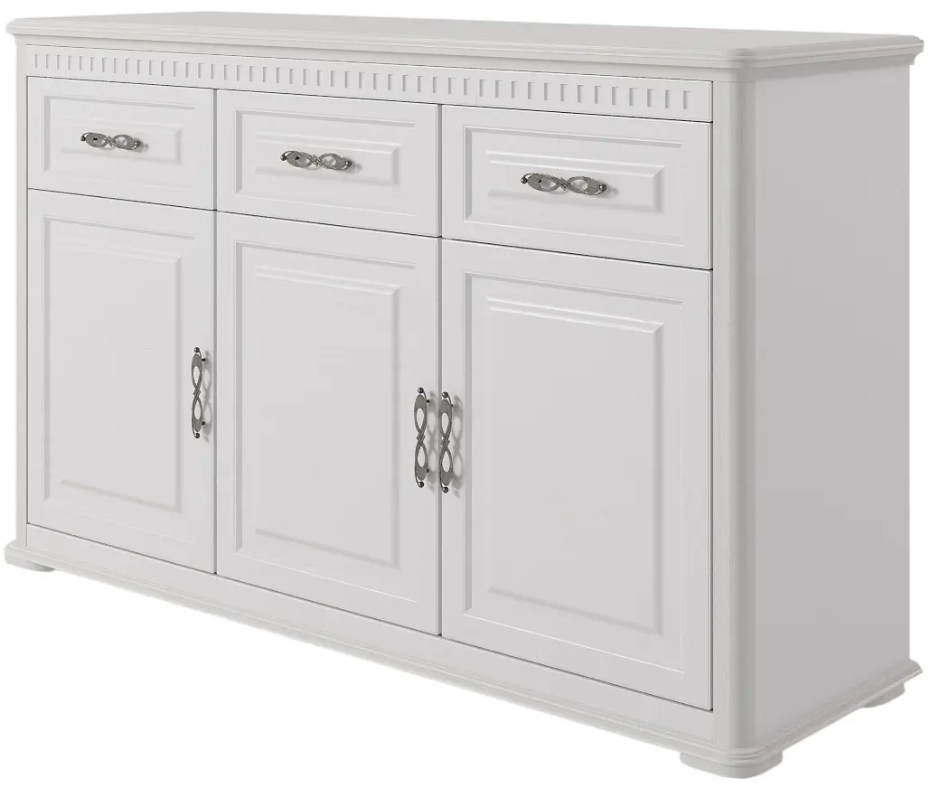Tumba МЛ-Мебель Marsel 2 №15 164cm (White/Polar Oak)