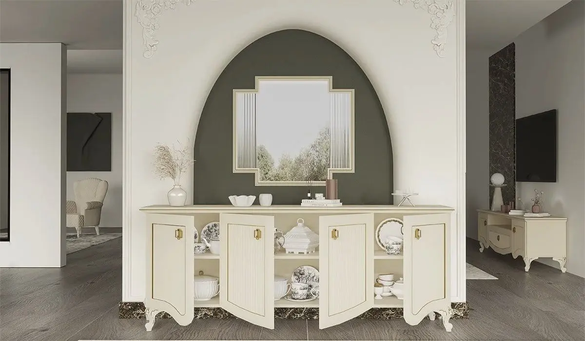 Tumba ModaLife Hurrem 220 (White/Gold)