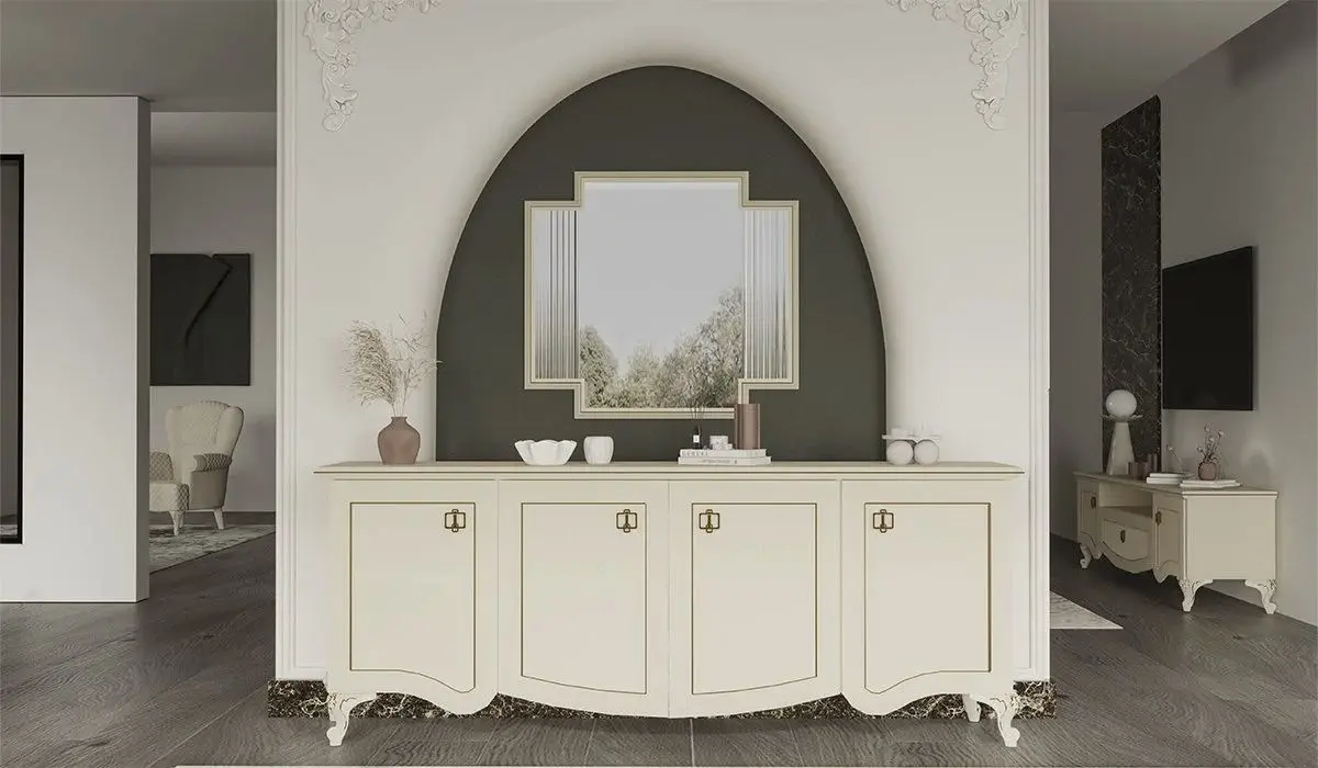 Tumba ModaLife Hurrem 220 (White/Gold)