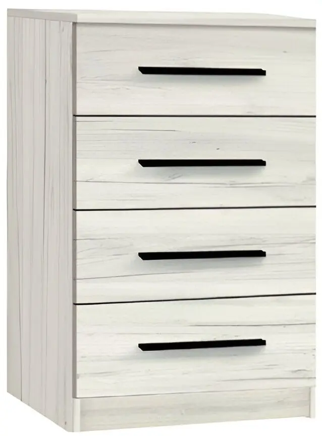 Comoda Modern Kenon 4S (Craft Oak White)