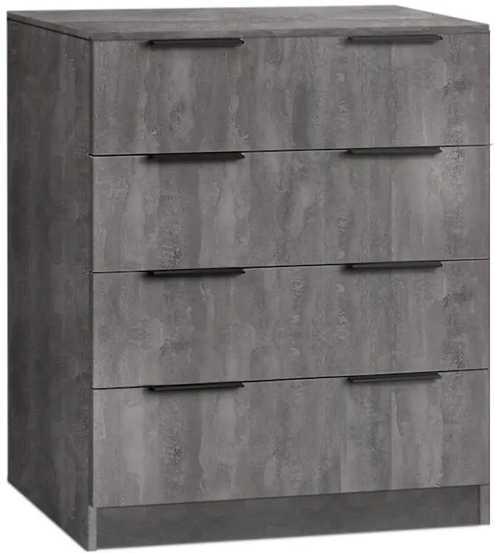 Комод Modern Komfort 4B (Iron Stone) - 2
