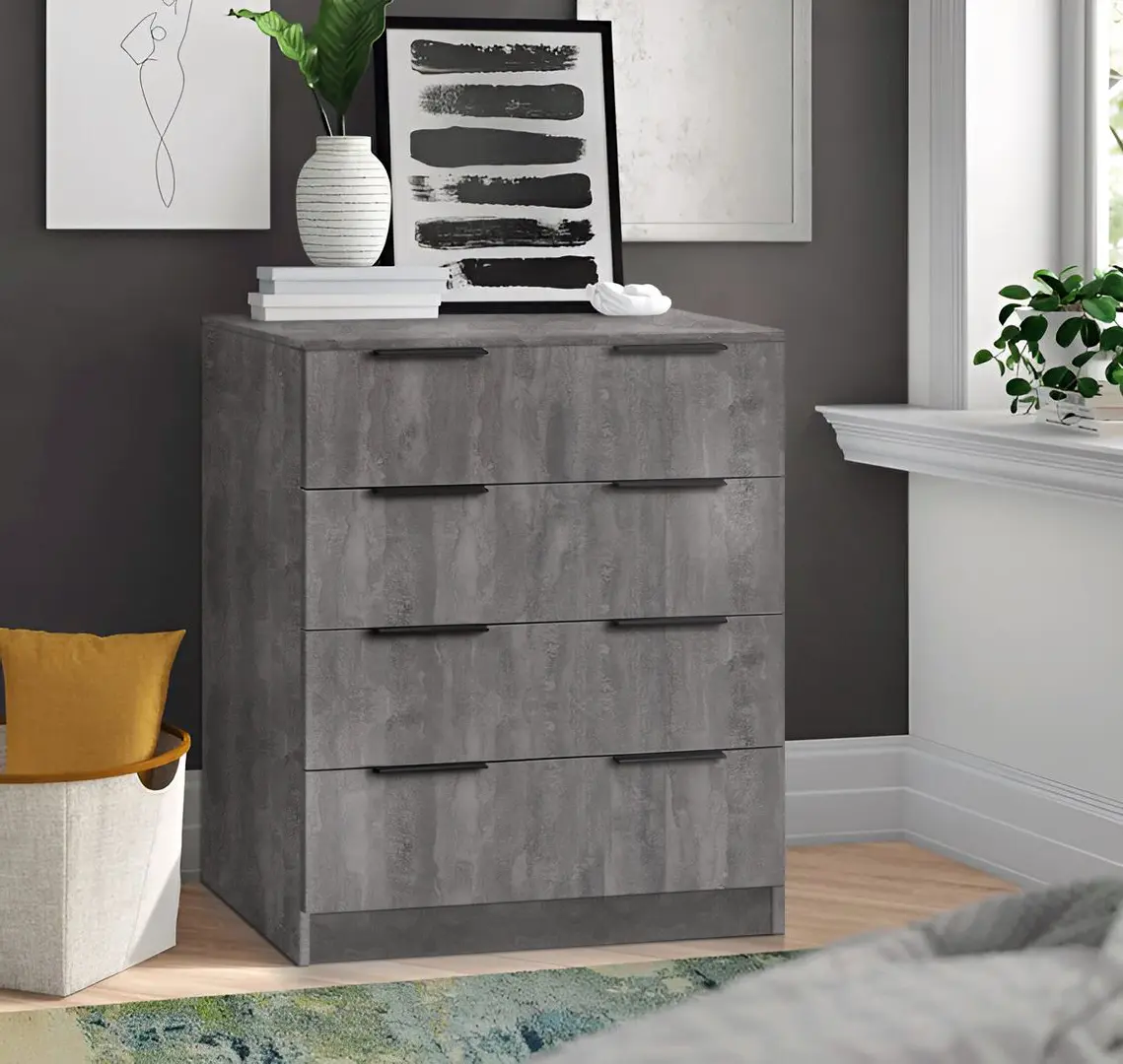 Комод Modern Komfort 4B (Iron Stone)