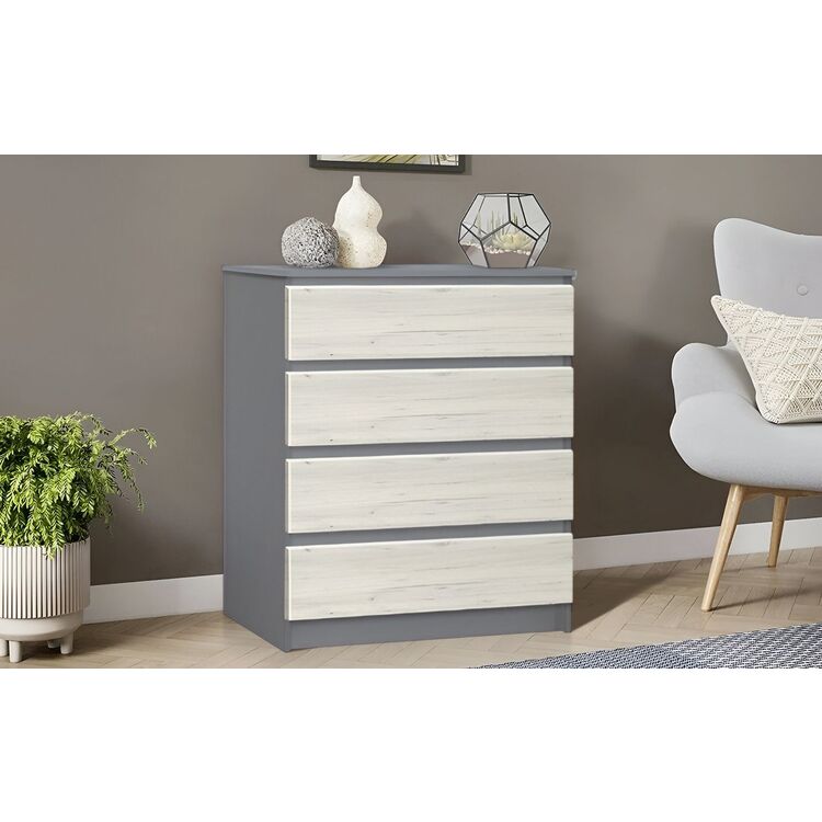 Комод Modern Komfi 75cm (Slate Gray/Craft Oak White)