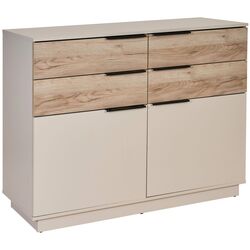 Комод Modern Visit New 120cm (Cashmere/Craft Oak Gray) Thumb