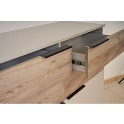 Комод Modern Visit New 120cm (Cashmere/Craft Oak Gray) Thumb