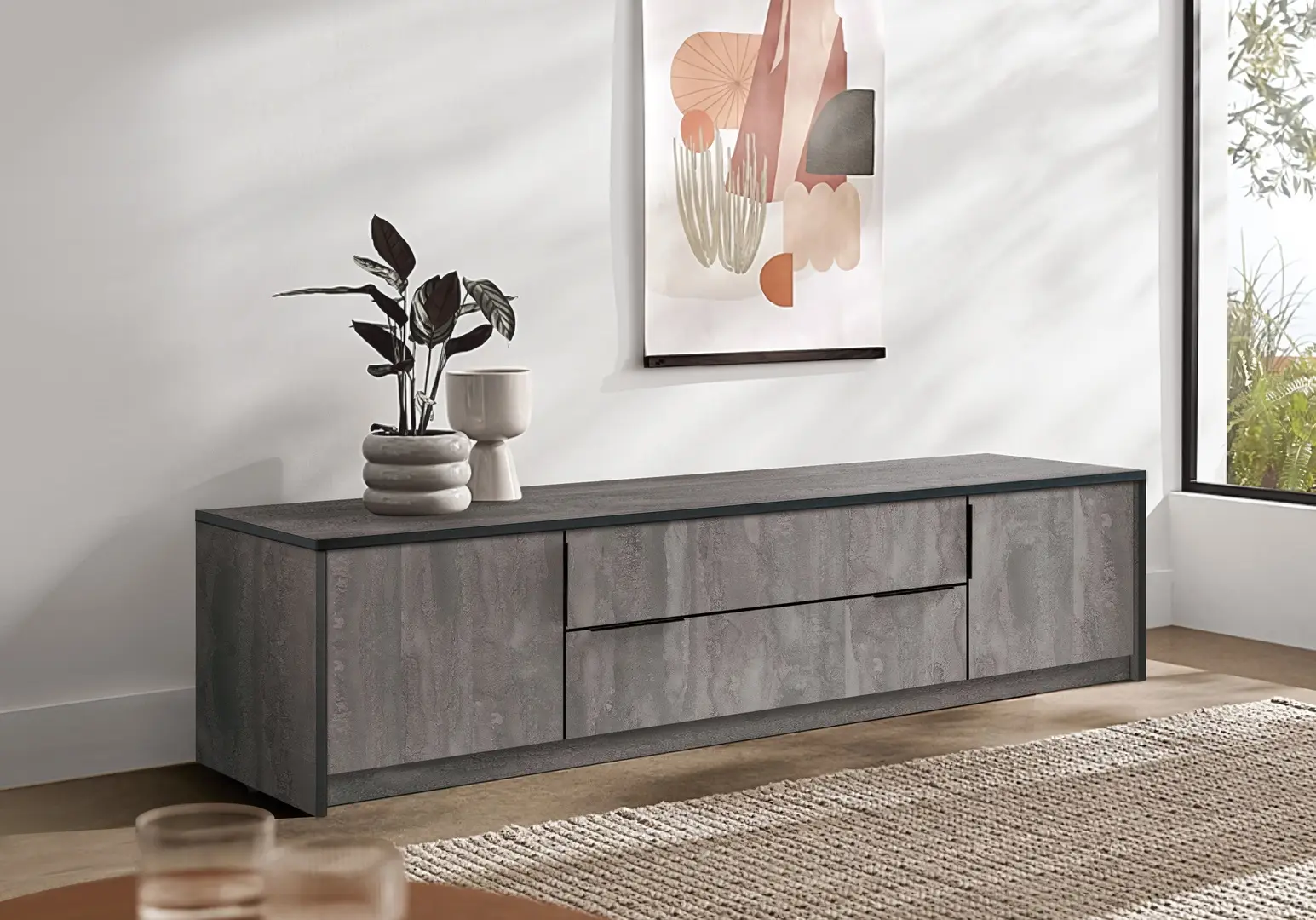 Tumba Modern Alex 200 В 65 (Iron Stone)