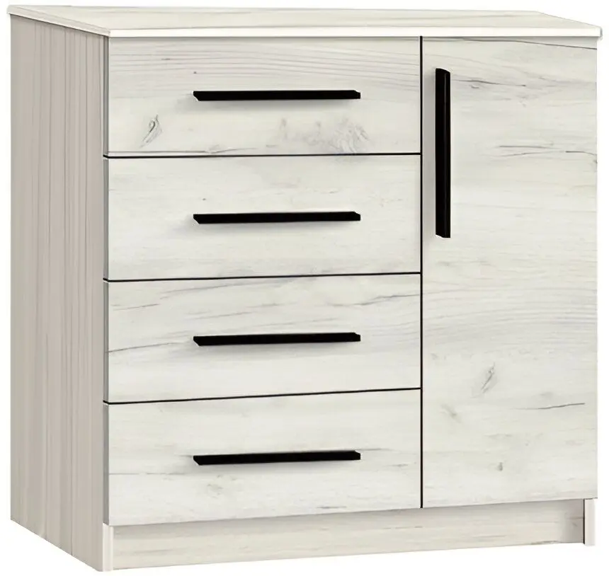 Tumba Modern Kenon 4+1S (Craft Oak White)