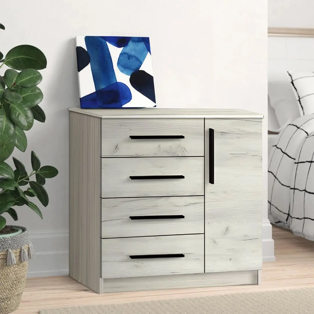 Tumba Modern Kenon 4+1S (Craft Oak White)