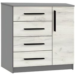 Тумба Modern Kenon 4+1S (Slate Gray/Craft Oak White) Thumb