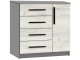 Tumba Modern Kenon 4+1S (Slate Gray/Craft Oak White)