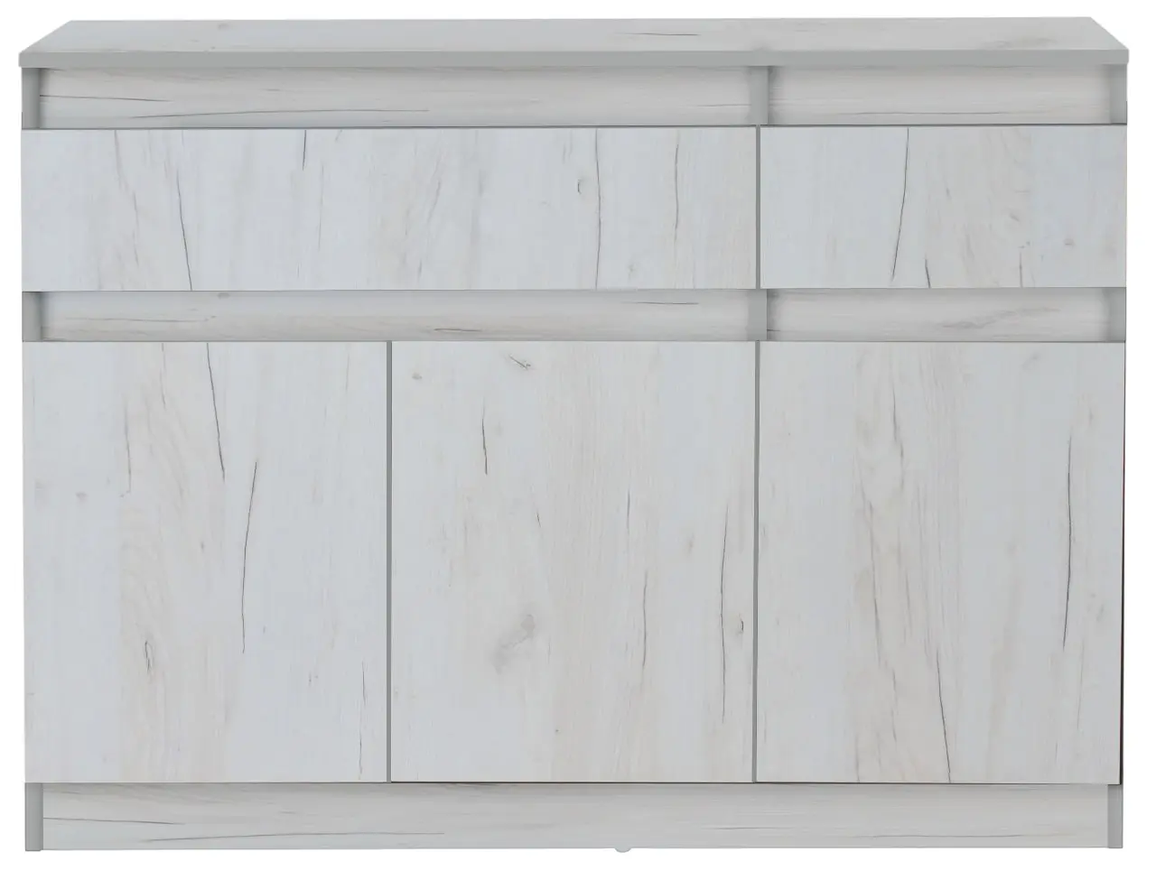 Tumba Modern Komfi 120 (Craft Oak White)
