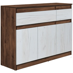 Tumba Modern Komfi 120cm (Brandy Castello Oak/Craft Oak White) Thumb