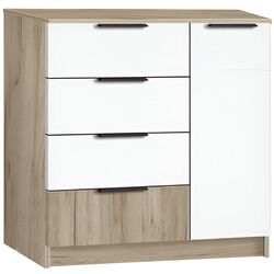 Tumba Modern Komfort 4+1S (Craft Oak Gray/White) Thumb