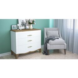 Masa pentru reviste Неман Tiffani-New МН-041-06 (White/Provence Oak) Thumb