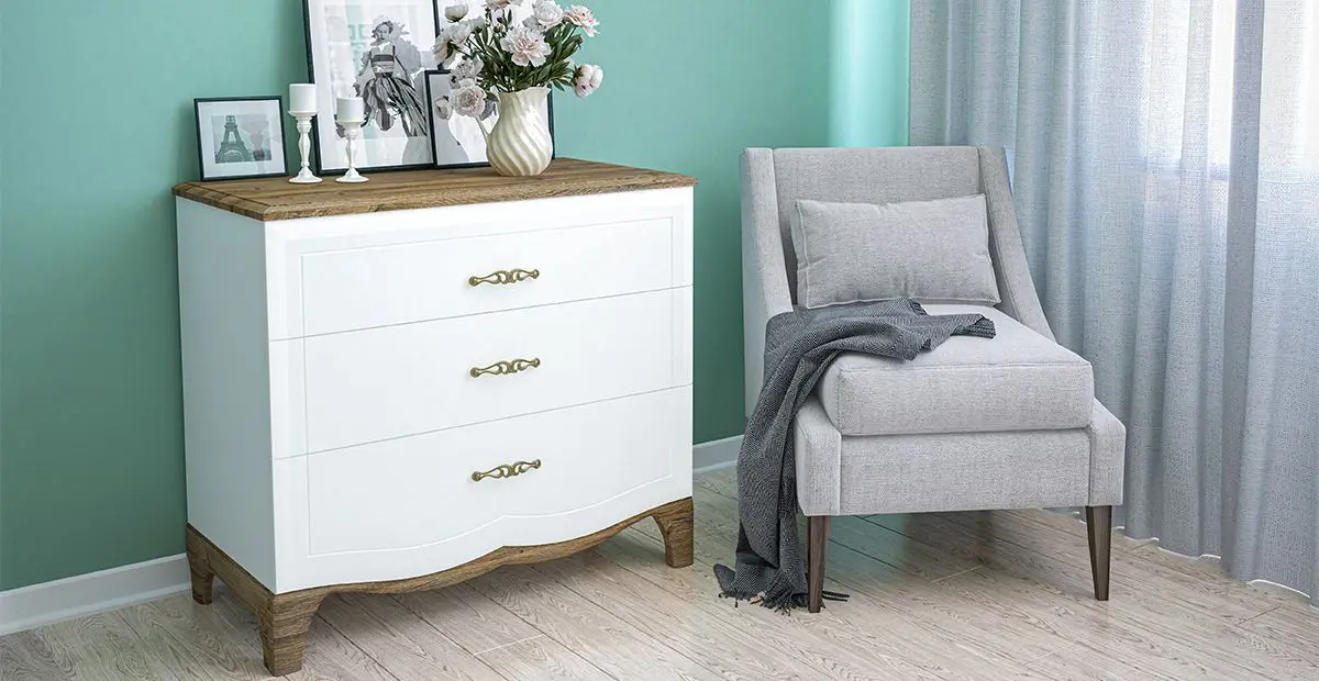 Masa pentru reviste Неман Tiffani-New МН-041-06 (White/Provence Oak) - 2