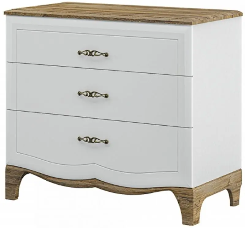 Masa pentru reviste Неман Tiffani-New МН-041-06 (White/Provence Oak)