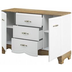 Tumba Неман Tiffani-New МН-041-10 (White/Provence Oak) Thumb