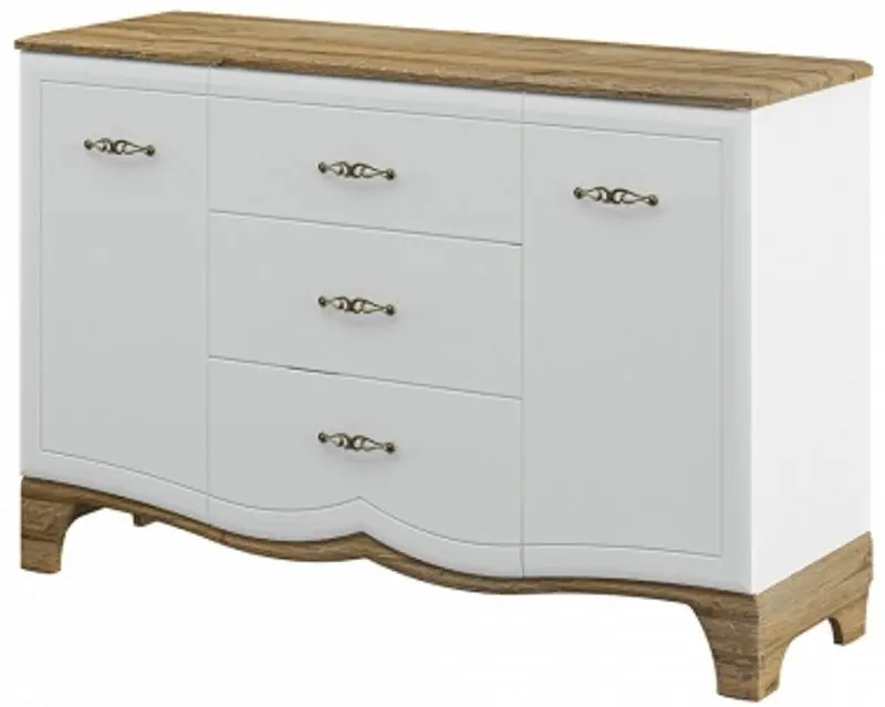 Tumba Неман Tiffani-New МН-041-10 (White/Provence Oak)